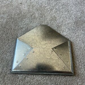 Threshold Galvanized Metal Mail Wall Holder